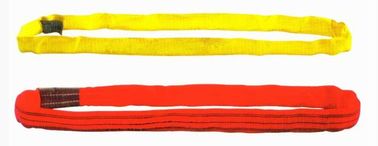 Componenti della gru a ponte per il tipo senza fine di sollevamento delle merci, del poliestere dell'imbracatura rotonda rossa o gialla