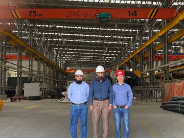 Singola capacità di carico di viaggio elettrica di bassa potenza di Crane With 5T delle gru a ponte della trave